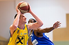 Basketball ABL 2015/16 Grunddurchgang 20.Runde UBSC Graz vs. Oberwart Gunners