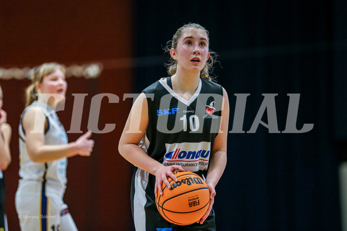 25.01.2025 Österreichischer Basketballverband 2024/25, SLWU16 WAT 3 Capricorns vs DBK Steyrer Witch Cadets