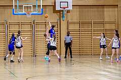 05.04.2025 Österreichischer Basketballverband 2024/25, SLWU16 Vienna United vs. DBB  Basketgirls Wels