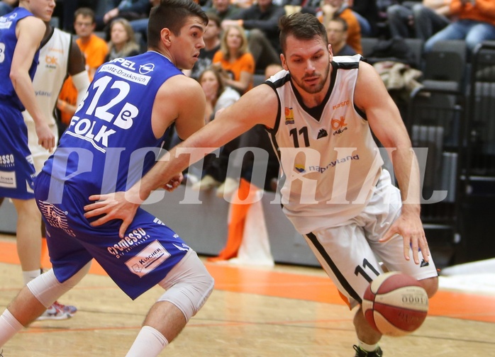 Basketball ABL 2015/16 Grunddurchgang 14.Runde BK Dukes Klosterneuburg vs. Oberwart Gunners


