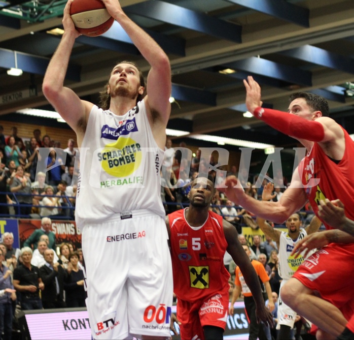 Basketball ABL 2015/16 Grunddurchgang 7.Runde Gmunden Swans vs. WBC Wels


