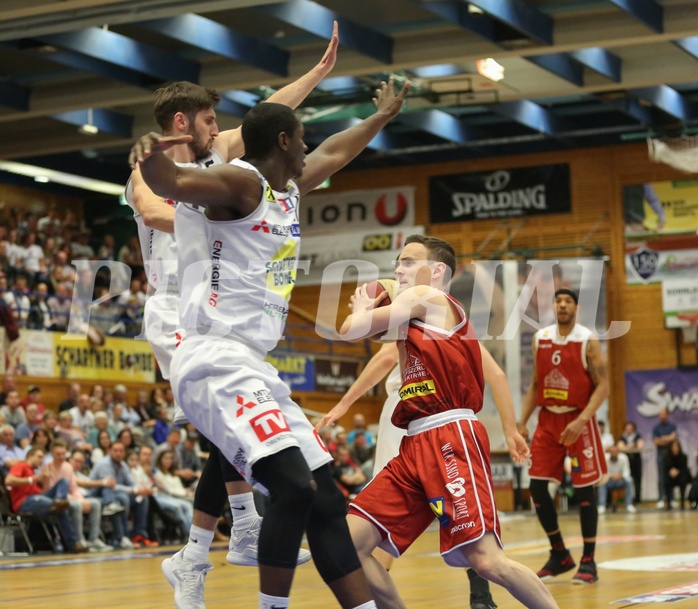 Basketball ABL 2018/19, Playoff VF Spiel 5 Gmunden Swans vs. Traiskirchen Lions


