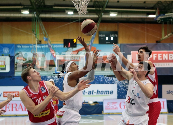 Basketball Superliga 2020/21,  Grunddurchgang 16.Runde, Kapfenberg Bulls vs. Traiskirchen Lions