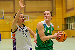Basketball Damen Superliga 2023/24, Grunddurchgang 13.Runde Vienna United vs. UBI Graz