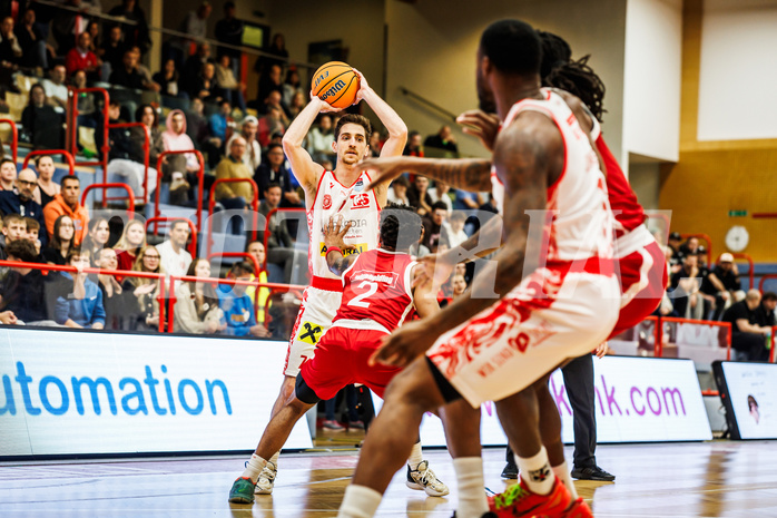 Basketball, win2day Basketball Superliga 2024/25, Grunddurchgang 3.Runde, Traiskirchen Lions, BC Vienna, 