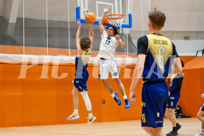 24.12.2024 Österreichischer Basketballverband 2024/25, SLMU19, Vienna Timberwolves vs. UBSC Graz