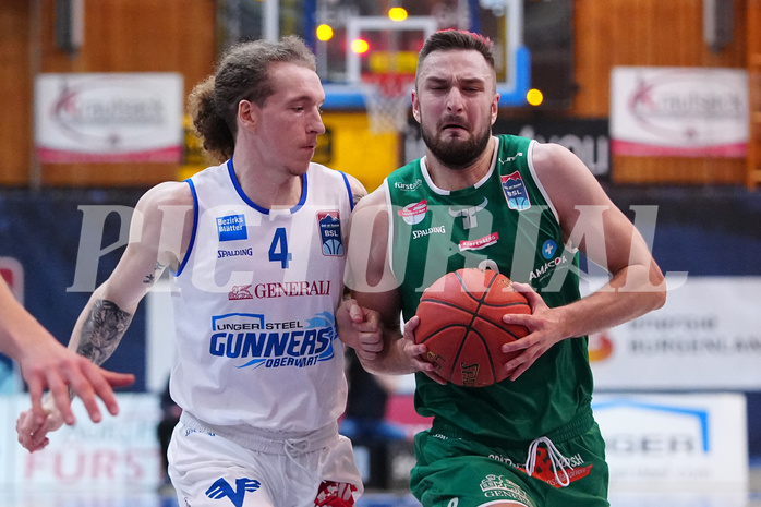Basketball Superliga 2021/22, 2. Platzierungsrunde, Oberwart vs. Kapfenberg 


