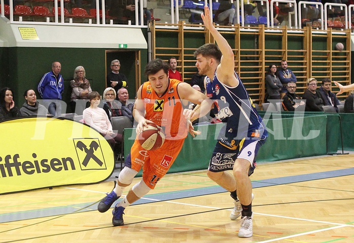 Basketball ABL 2016/17 Grunddurchgang 13.Runde Fürstenfeld Panthers vs Kapfenberg Bulls