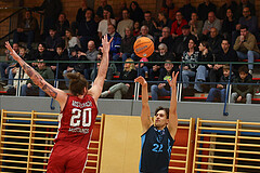 Basketball Zweite Liga 2024/25, Grunddurchgang 15.Runde Mistelbach Mustangs vs. Vienna Timberwolves



