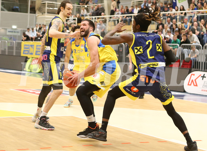 Basketball Superliga 2021/22, Viertelfinale Spiel 2 SKN St.Pölten vs. UBSC Graz