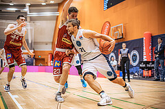 Basketball, Win2Day Superliga 2022/23, 5. Qualifikationsrunde, Vienna Timberwolves, Traiskirchen Lions, Moritz Lanegger (21)
