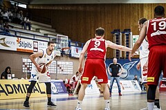 Basketball, ABL 2018/19, Playoff VF Spiel 1, Oberwart Gunners, BC Vienna, Andrius Mikutis (5)