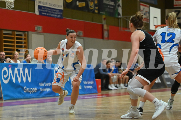 Basketball Superliga 2024/25, Grunddurchgang 1.Runde, DBB Wels vs Basket Flames Women,

