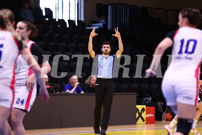 02.03.2025, Graz, Raiffeisen Sportpark, Basketball Damen Superliga 2024/25, Grunddurchgang, 14.Runde, UBSC-DBBC Graz - Vienna United,  