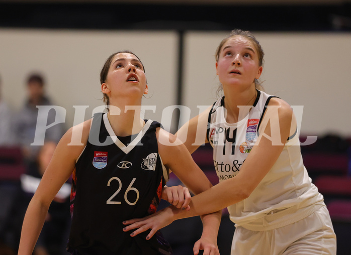 Basketball Damen Superliga 2023/24, Grunddurchgang Runde 4 Basket Flames vs. Vienna United