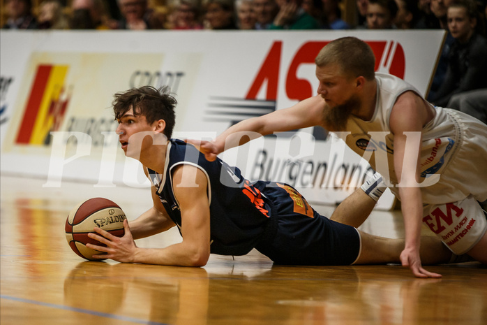 Basketball, Basketball Zweite Liga, Playoffs Viertelfinale 1. Spiel, Mattersburg Rocks, Mistelbach Mustangs, Felix Leindecker (8); Claudio VANCURA (10)