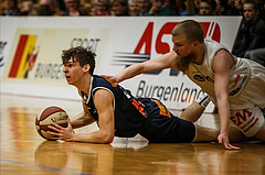 Basketball, Basketball Zweite Liga, Playoffs Viertelfinale 1. Spiel, Mattersburg Rocks, Mistelbach Mustangs, Felix Leindecker (8); Claudio VANCURA (10)