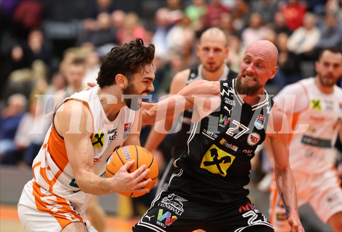 Basketball Superliga 2024/25, 2.Plazierungsrunde Klosterneuburg Dukes vs. Flyers Wels


