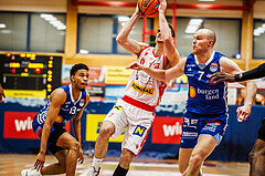 Basketball, win2day Basketball Superliga 2024/25, Grunddurchgang 6.Runde, Traiskirchen Lions, Oberwart Gunners, Benedikt Güttl (7)