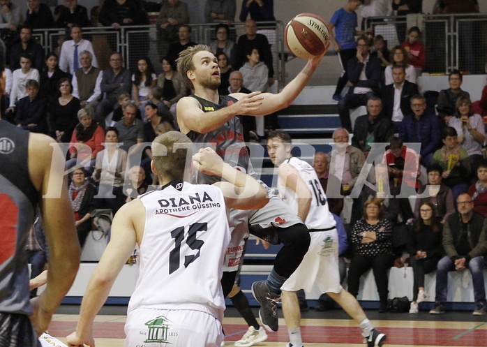 Basketball 2.Bundesliga 2017/18 Grunddurchgang 8.Runde  Jennersdorf Blackbirds vs Villach Raiders