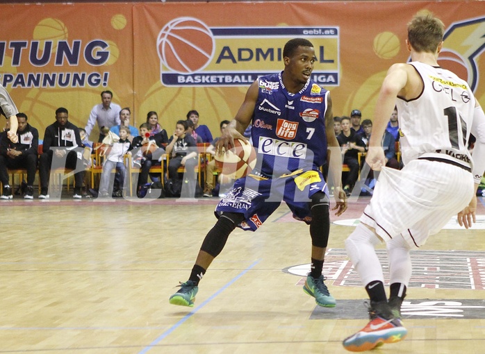 Basketball ABL 2015/16 Grunddurchgang 26.Runde  Güssing Knights vs Kapfenberg Bulls