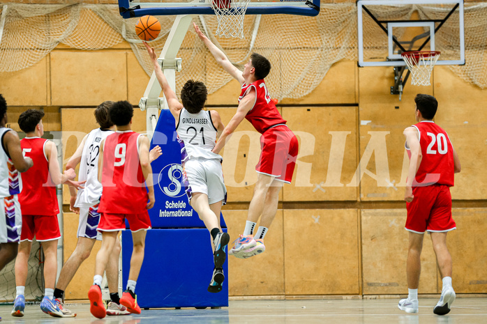 13.04.2025 Österreichischer Basketballverband 2024/25, SLMU19, Vienna United vs. SG Salzkammergut