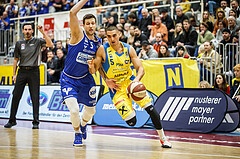 Basketball, Admiral Basketball Superliga 2019/20, Grunddurchgang 15.Runde, St. Pölten, Oberwart Gunners, Philip Jalalpoor (5)