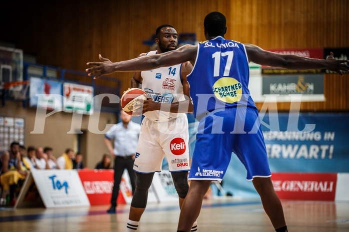 Basketball, ABL 2018/19, Playoff HF Spiel 2, , Gmunden Swans, Christopher Tawiah (14) Basketball, ABL 2018/19, Playoff HF Spiel 2, , Gmunden Swans, Christopher Tawiah (14)