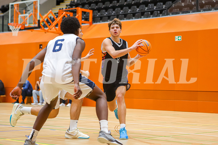23.10.2024 Österreichischer Basketballverband 2024/25, SLMU19, Vienna Timberwolves vs. Vienna United
