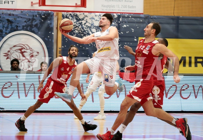 Basketball Superliga 2020/21,  2. Qualifikationsrunde,  Traiskirchen Lions, BC Vienna