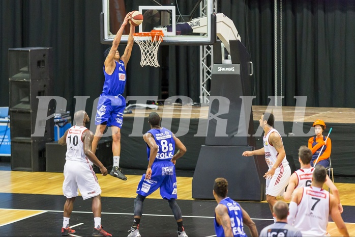 Basketball ABL 2015/16 Playoff Halbfinale Spiel 3 BC Vienna vs Oberwart Gunners