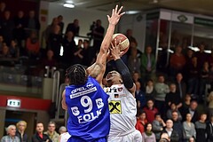 Basketball ABL 2015/16 Grunddurchgang 25. Runde WBC Wels vs Gunners Oberwart