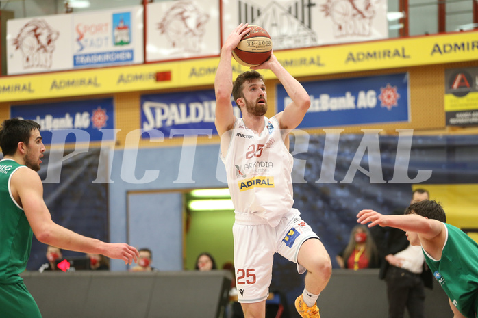 Basketball Superliaga 2020/21, Grunddurchgang 7.Runde Traiskirchen Lions vs. Kapfenberg Bulls