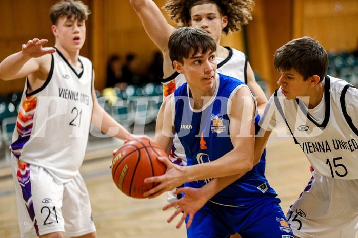 06.04.2025 Österreichischer Basketballverband 2024/25, SLMU16, Post SV Wien vs. BBU Salzburg