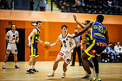 Basketball, Basketball Zweite Liga 2024/25, Grunddurchgang 17.Runde, Vienna Timberwolves, Future Team Steiermark, Jakob Konzet (5)