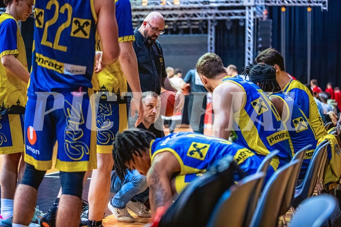Basketball, Win2Day Superliga 2022/23, Grunddurchgang 16.Runde, BC GGMT Vienna, UBSC Raiffeisen Graz, Ervin Dragsic (Head Coach)
