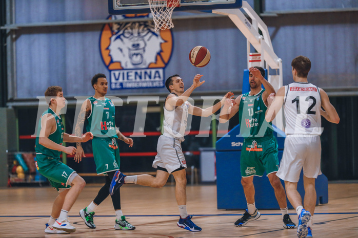 Basketball Basketball Superliga 2020/21, Grunddurchgang 18.Runde D.C. Timberwolves vs. Kapfenberg Bulls