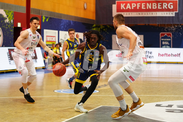 Basketball Superliga 2021/22, Grunddurchgang 6. Runde, Kapfenberg Bulls vs. UBSC Graz


