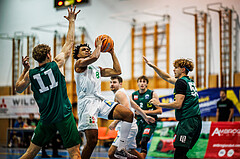 Basketball, Basketball Zweite Liga 2024/25, Grunddurchgang 7.Runde, UDW Alligators, Dornbirn Lions, Steven Kaltenbrunner (8)