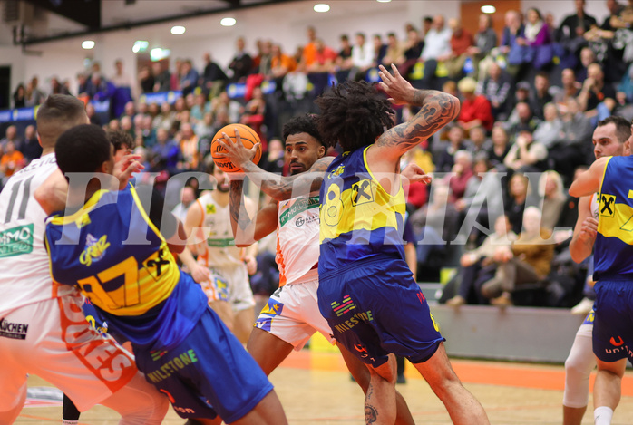 Basketball Superliga 2023/24, Grunddurchgang 16.Runde Klosterneuburg Dukes vs. UBSC Graz


