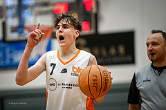 29.03.2025 Österreichischer Basketballverband 2024/25, SLMU16, Basket Dukes vs. KOS Celovec