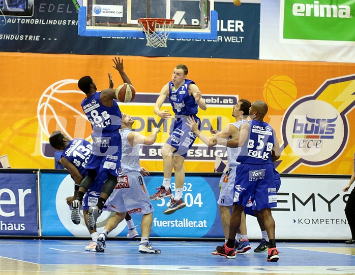 Basketball ABL 2015/16 Grunddurchgang 18.Runde Kapfenberg Bulls vs Oberwart Gunners