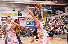 Basketball Superliga 2023/24, Playoff, Semifinale Spiel 3 Klosterneuburg Dukes vs. UBSC Graz


