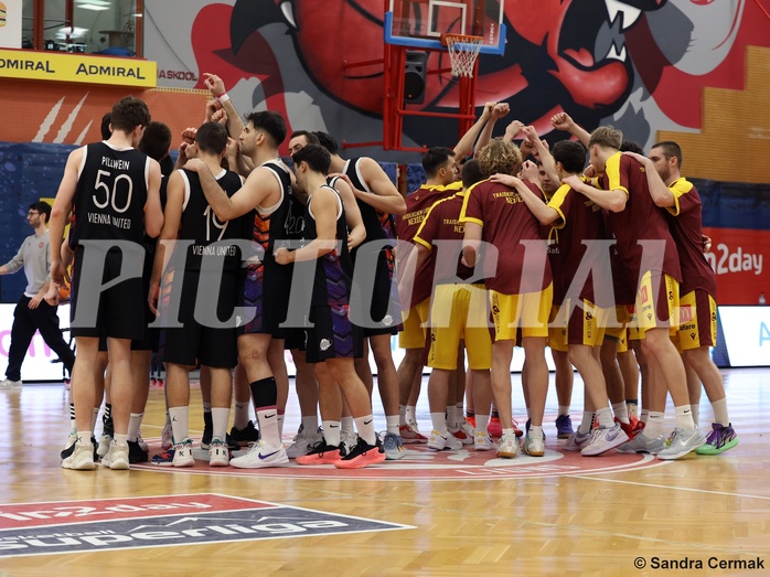 Basketball Zweite Liga 2024/25, Grunddurchgang 16.Runde Traiskirchen Lions NextGen vs. Vienna United