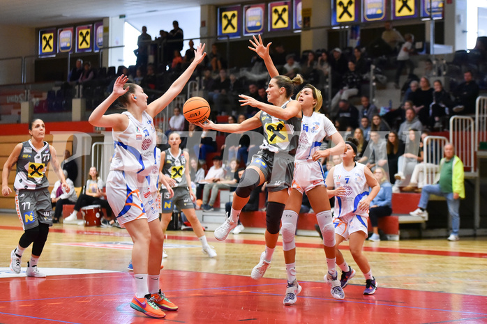 Basketball Superliga 2023/24, Grunddurchgang 3.Runde,
DBB LZ OÖ vs Klosterneuburg Duchess,

