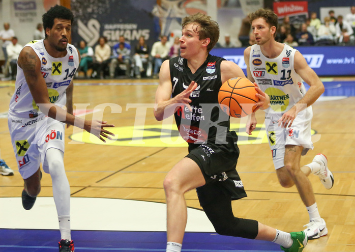Basketball Superliga 2024/25, Grunddurchgang 17.Runde Gmunden Swans vs. Kapfenberg Bulls