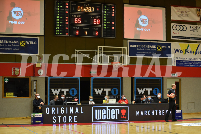 Basketball Cup 2020/21, Flyers Wels vs. BC Vienna