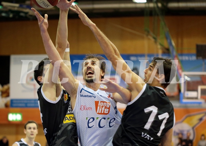 Basketball ABL 2015/16 Grunddurchgang 11.Runde Kapfenberg Bull vs Traiskirchen Lions