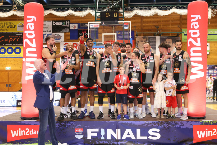 Basketball Superliga 2021/22, Finale Spiel 4 Gmunden Swans vs. BC Vienna