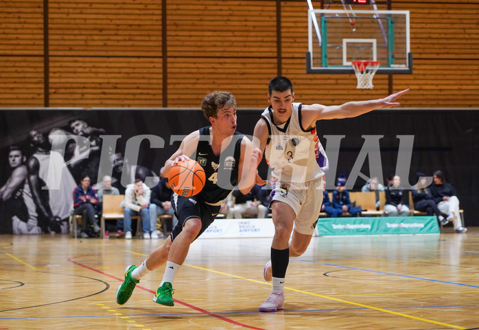 Basketball Zweite Liga 2024/25, Grunddurchgang 13.Runde Raiders Tirol vs Vienna United

